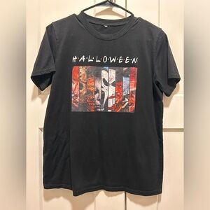 Halloween themed t-shirt. Friends scary. Mens size small women’s size medium.